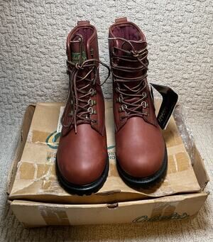 Cabela's Gore-Tex Woods Master Boots Mens 9EE Brown Leather NIB Thinsulate Ultra